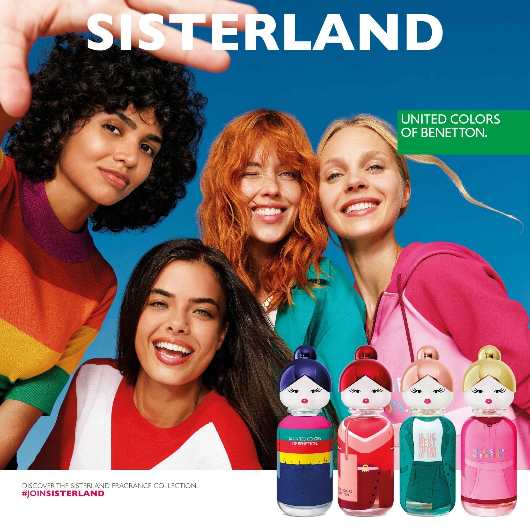 Benetton Sisterland Red Rose EDT For Women 80Ml - AllurebeautypkBenetton Sisterland Red Rose EDT For Women 80Ml