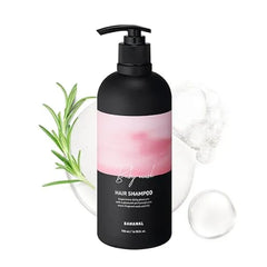 BANANAL Korean Shampoo with Rosemary Sulfate, Silicone & Paraben Free Scalp Care Formula Strengthens, Hydrates & Refreshes Hair with Proteins & Botanical Extracts 500ml 13.5 fl oz
