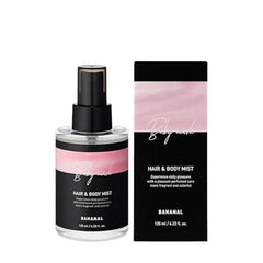 BANANAL Perfumed Hair Mist for Women Castor Oil for Shine & Long Lasting Scent, Clean Hair Perfume & Body Mist Botanical Waters & 17 Amino Acids, Sulfate, Paraben, Silicone Free