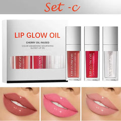 Beauty Fenty Beauty Gifts for Women Awwp Clear Out Stock! 1X Lip Balm Shuiguang Lip Glaze Creamy Nourishing Plumping Lip Gloss High Shine Lip Glaze Long Lasting Lip Makeup, Multi-Color