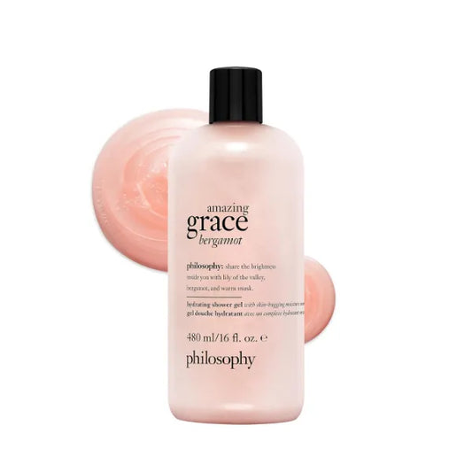 Philosophy amazing grace bergamot hydrating shower gel - 480ml / 16 Fl Oz (Pack of 1)