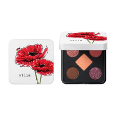 Stila Pocket Play Eye Shadow Palette | 5 Silky Powder Shades for Eyes, Face, Highlight & Contour | Compact, Travel-Friendly, Blendable Formula | Matte & Shimmer, Neutral & Bold Tones