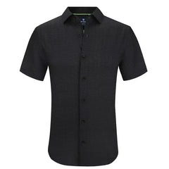 Tom Baine Men's Slim Fit Short Sleeve Dress Shirt
