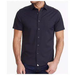 UNTUCKit Men's Slim Fit Short Sleeve Gironde Button Up Shirt