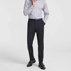 HUGO by Hugo Boss Men's Slim-Fit Superflex Stretch Solid Suit Pants