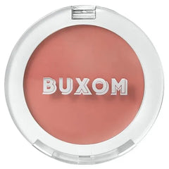 Buxom Plump Shot Peptide Plumping Blush, Lightweight Matte Cream to Powder, Medium Buildable Color, Peptide Infused Formula, Soft Focus Finish