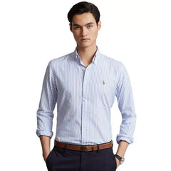 Polo Ralph Lauren Men's Classic Fit Striped Stretch Oxford Shirt