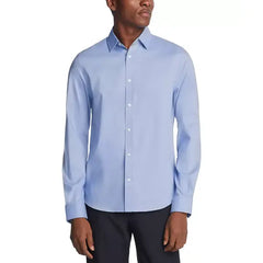 Michael Kors Men's Airsoft Slim Fit Untucked Dress Shirt