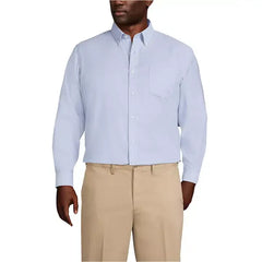 Lands' End Men's Big Oxford Dress Shirt
