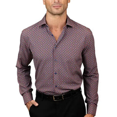 Tayion Collection Men's Slim-Fit Dress Shirt