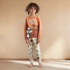 Max fashion Animal Print Pyjama Set multicolour