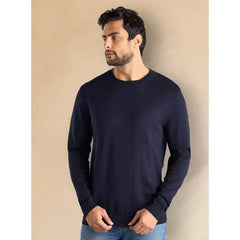 Plain Sweater blue