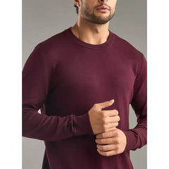 Plain Sweater Red