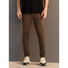 MAX FASHION Carrot Fit Jeans-Brown