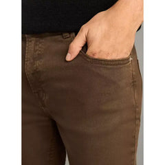 MAX FASHION Carrot Fit Jeans-Brown