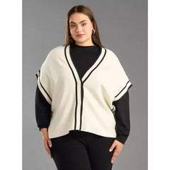 Plain Cardigan white