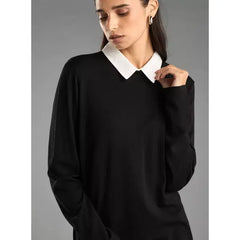 Twofer Sweater Black