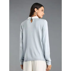 Twofer Sweater Blue