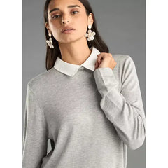 Twofer Sweater Gray