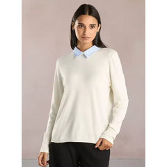 Twofer Sweater White