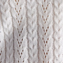 Lurex Textured Sweater white