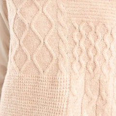 Textured Twofer Sweater brown