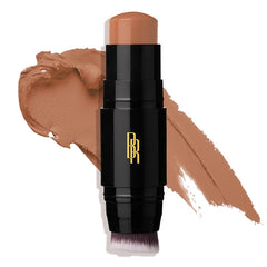 Black Radiance Color Perfect Foundation Stick with Built-In Soft Brush β Buildable, Blendable, Full-Coverage Cream Foundation for Contouring & Highlighting