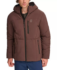 Men's Glacier Quilted Full-Zip Hiking Puffer Jacket