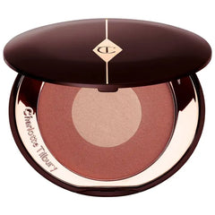 Charlotte Tilbury Cheek to Chic Blush - Pillow Talk Collection - Pillow Talk Intense - deep rosy pink - .28 oz/8g
