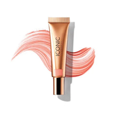ICONIC LONDON Sheer Blush | Lightweight Liquid Cream Blush, Cruelty Free, Vegan Makeup, 0.42 Fl oz