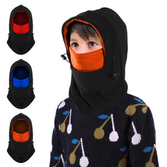 IC ICLOVER Kids Fleece Balaclava β Windproof Ski Mask & Neck Warmer for Winter Sports & Outdoor Adventures