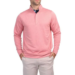 Tailorbyrd Men's Luxe Performance Fleece Quarter Zip Sweater