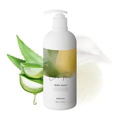BANANAL Korean Body Wash with Hyaluronic Acid & Aloe Hydrating Moisturizing Cleanser for All Skin Infused with Natural Extracts Paraben & Silicone Free