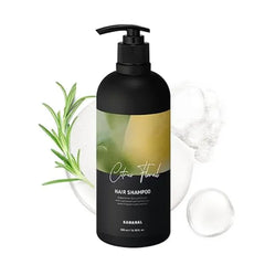 BANANAL Korean Shampoo with Rosemary Sulfate, Silicone & Paraben Free Scalp Care Formula Strengthens, Hydrates & Refreshes Hair with Proteins & Botanical Extracts 500ml 13.5 fl oz