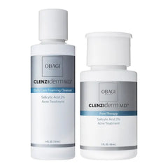 Obagi CLENZIderm M.D. Daily Care Foaming Acne Cleanser – Acne Treatment with 2% Salicylic Acid (BHA)