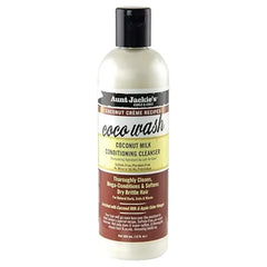 Aunt Jackie's Coconut Crème Recipes Coco Repair Deep Hair Conditioner, Delivers Nourishment, Stops Damage, Breakage for Natural Curls