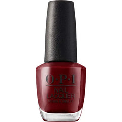 OPI Nail Lacquer Opaque Crème Collection | Bright & Dark Red | Chip Resistant, Fast Drying, Streak Free