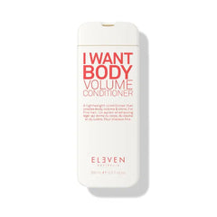 ELEVEN AUSTRALIA I Want Body Volume Conditioner - Lightweight Volumizing Conditioner for Fine Hair, Adds Body & Fullness, Nourishes & Hydrates, Sulfate-Free, Paraben-Free