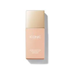 ICONIC LONDON Super Smoother Blurring Skin Tint | Light to Medium Coverage, Hydrating, Ultra-Lightweight Tinted Moisturizer, Cruelty-Free, Vegan Makeup, 1.01 Fl oz