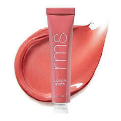 RMS Beauty Liplights Cream Lip Gloss - Tinted Lip Gloss, Lip Plumper & Balm with Jojoba Oil for Hydration