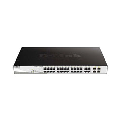 D-Link DES 1210 28P PoE Fast Ethernet Web Smart Switch 24-Port