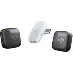 DJI Mic Mini Wireless Lavalier Microphone (2x T + 1x Mobile R) Portable Recording System