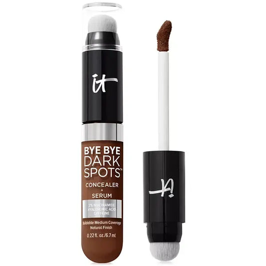 IT Cosmetics Bye Bye Dark Spots Concealer + Serum ,Brightening and Anti Aging Formula