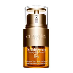 Clarins DOUBLE SERUM EYE Anti Aging Eye Treatment Visibly Smoothes, Firms, Hydrates and Revitalizes For More Youthful Looking Eyes In Just 7 Days 13 Plant Extracts, Including Turmeric