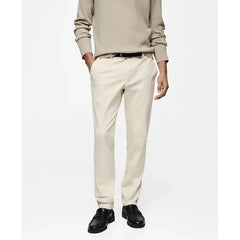MANGO Men's Slim-Fit Serge Chino Trousers