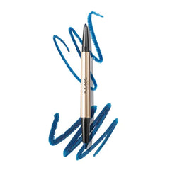 ICONIC LONDON Smokey Eye Duo Eyeliner | Creamy, Easy to Blend 2-in-1 Eyeliner Crayon, Water Resistant, Cruelty Free, Vegan Makeup, 0.027 oz