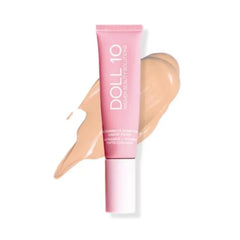 DOLL 10 TCE Liquid Filter – CC Cream - Liquid Foundation - Lightweight Tinted Moisturizer & Skin Tint - Blurs Pores & Fine Lines - Vegan - Clean Makeup