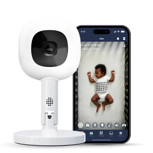 Nanit Pro Smart Baby Monitor Camera with Flex Stand - White