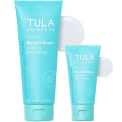 TULA Skin Care The Cult Classic Purifying Face Cleanser | Gentle and Effective Face Wash, Makeup Remover, Nourishing and Hydrating