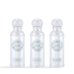 Gissah Soul Of Arabia, Oryx, Oasis & Sahara Sophisticated Long Lasting Perfume, 50ml (Pack of 3)
